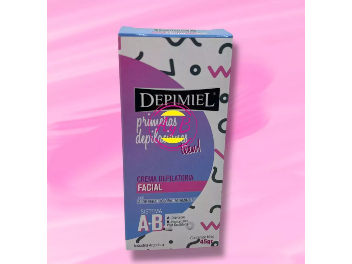 CREMA DEPILATORIA FACIAL DEPIMIEL TEENS X 45GR 7794728013949