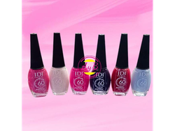 ESMALTE SECADO RAPIDO HIPOALERGENICO 60SEG IDI MAKE UP ! 7ML REF60