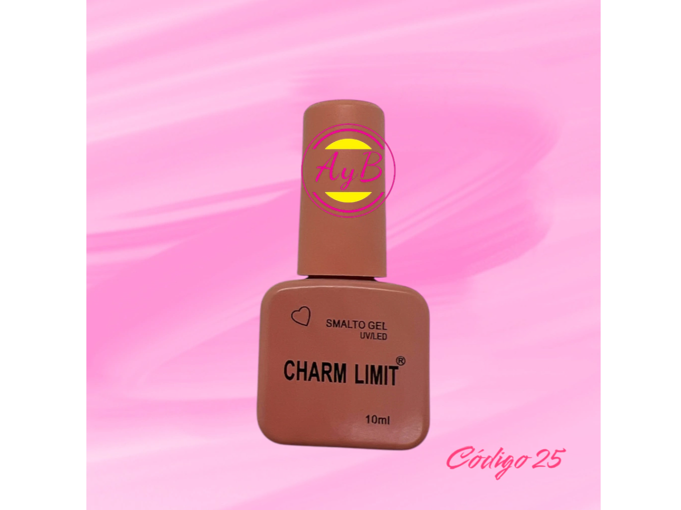 Esmalte charm limit corazón 25 por 10 ml