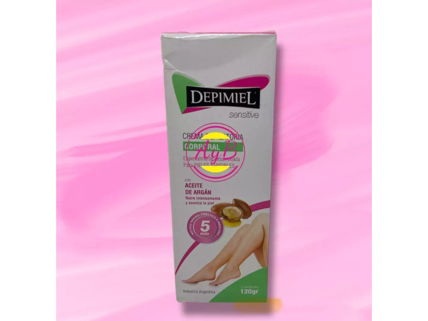 CREMA DEPILATORIA CORPORAL SENSITIVE DEPIMIEL 120GR 7794728013727