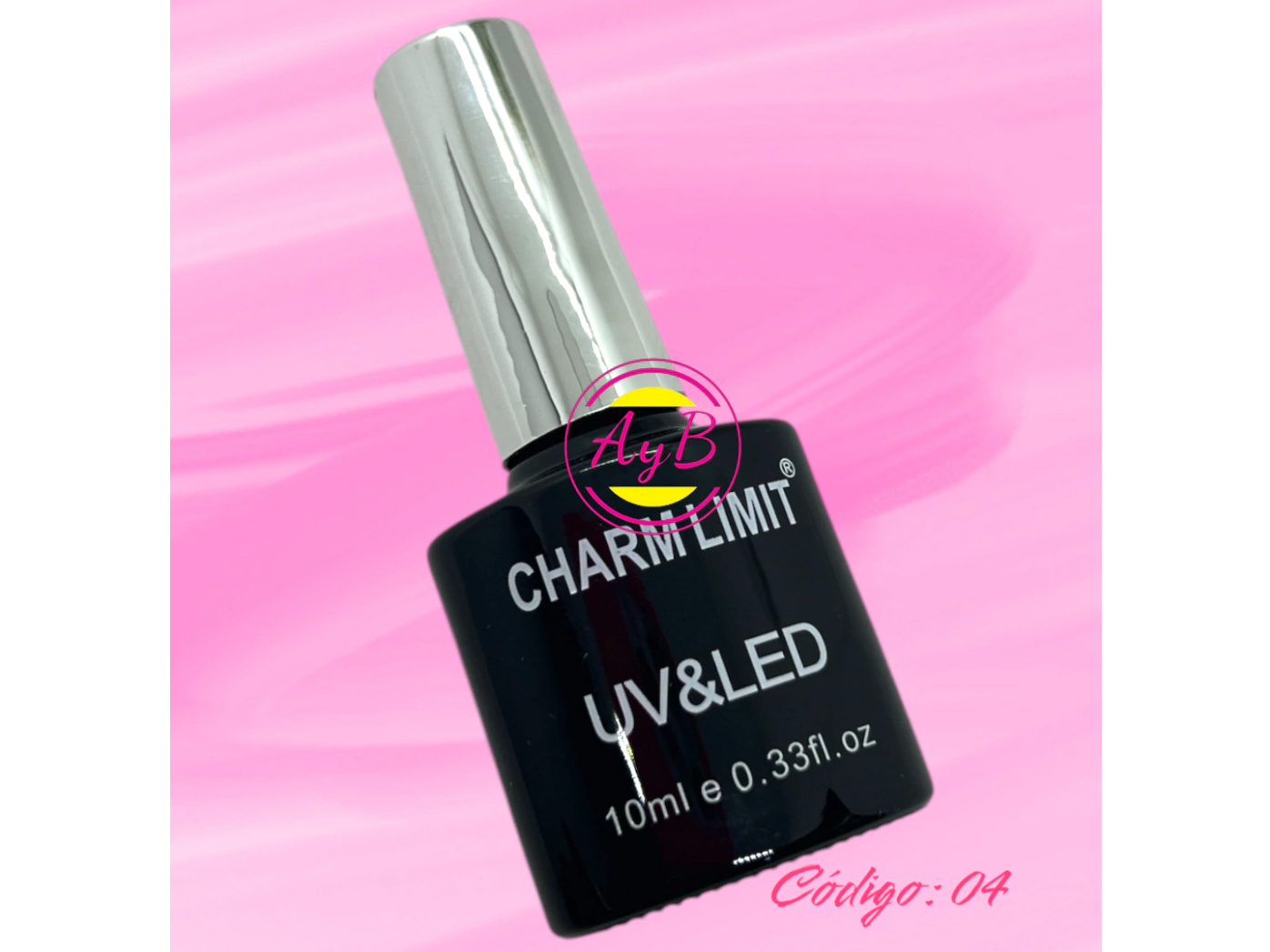 Esmalte charm limit negro 04