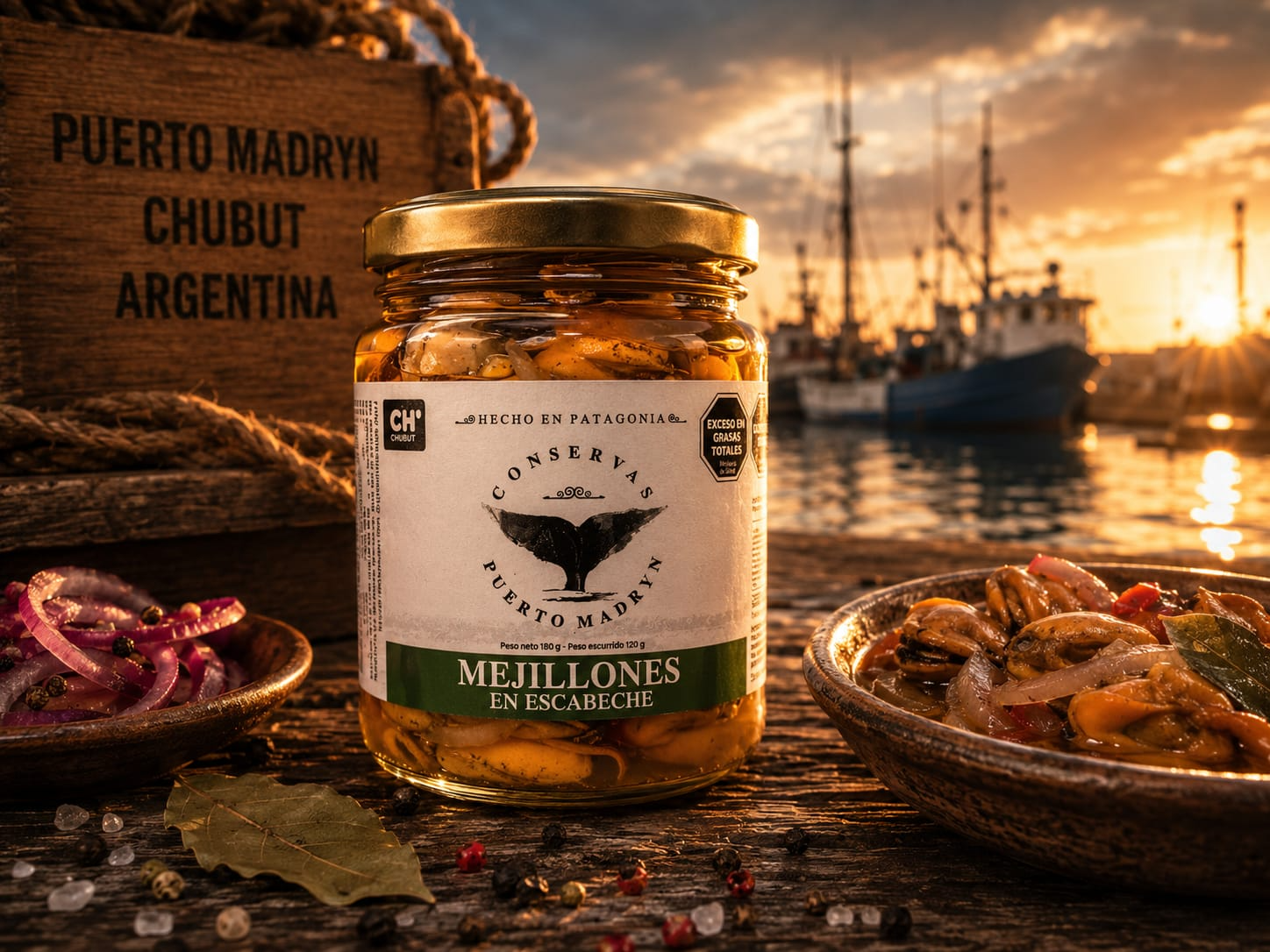 Mejillones en escabeche
