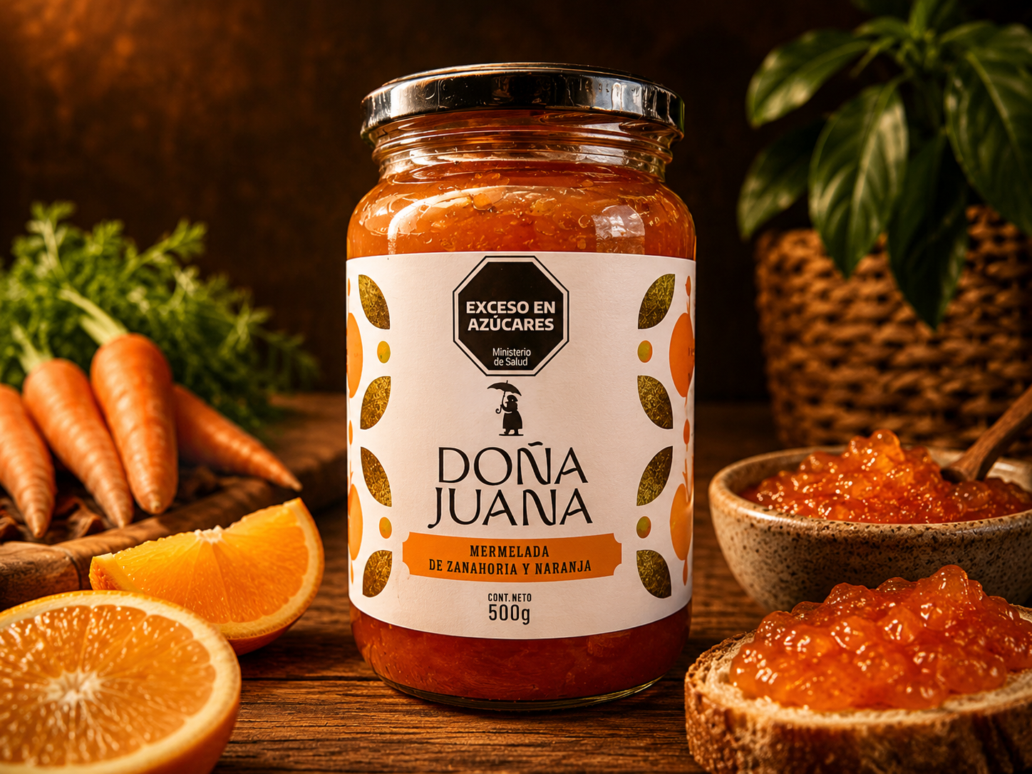 Mermelada de Zanahoria c/ Naranja