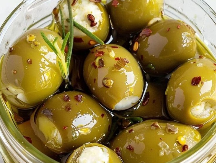 Aceitunas Rellenas con Queso Doña Juana