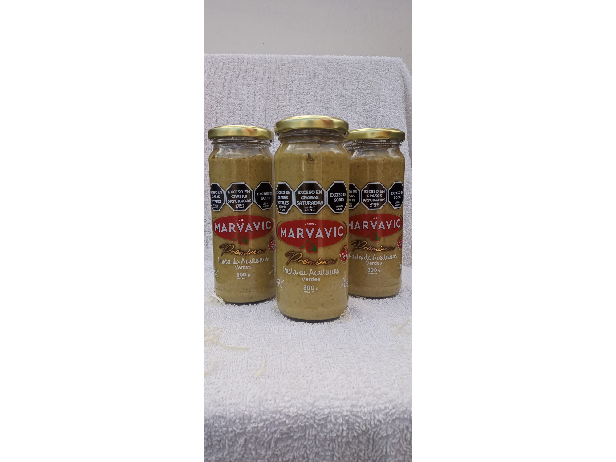 Pasta de Aceitunas Verdes Marvavic