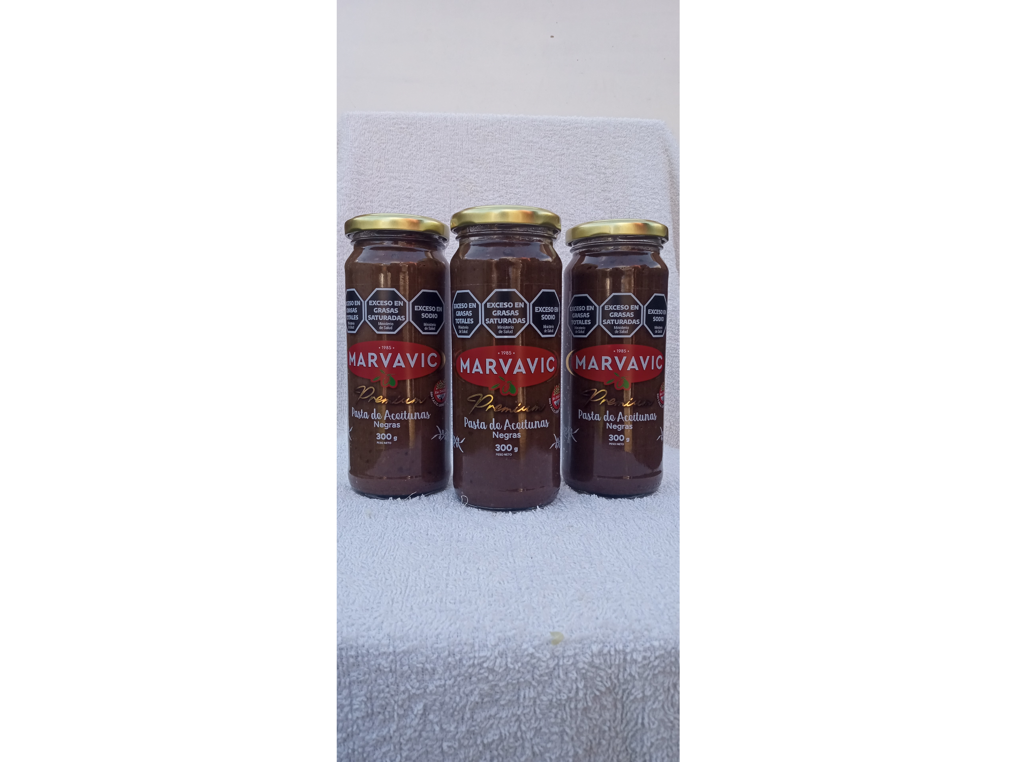 Pasta de Aceitunas negras Marvavic