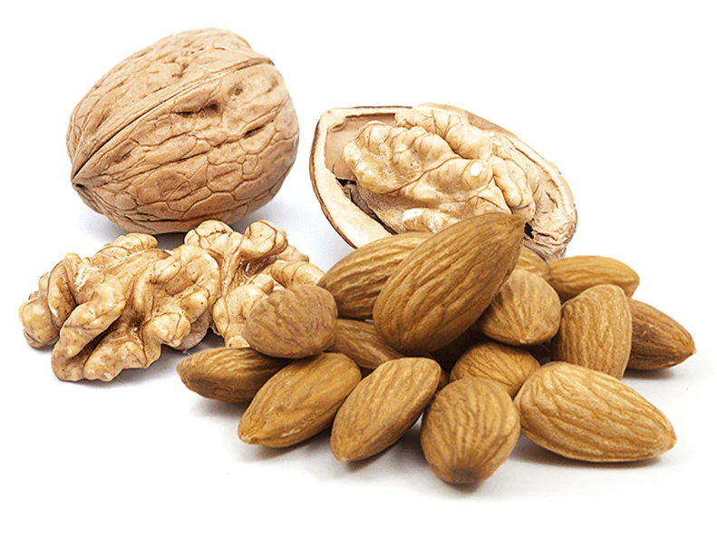 Mix Nueces mariposa en mitades + Almendras