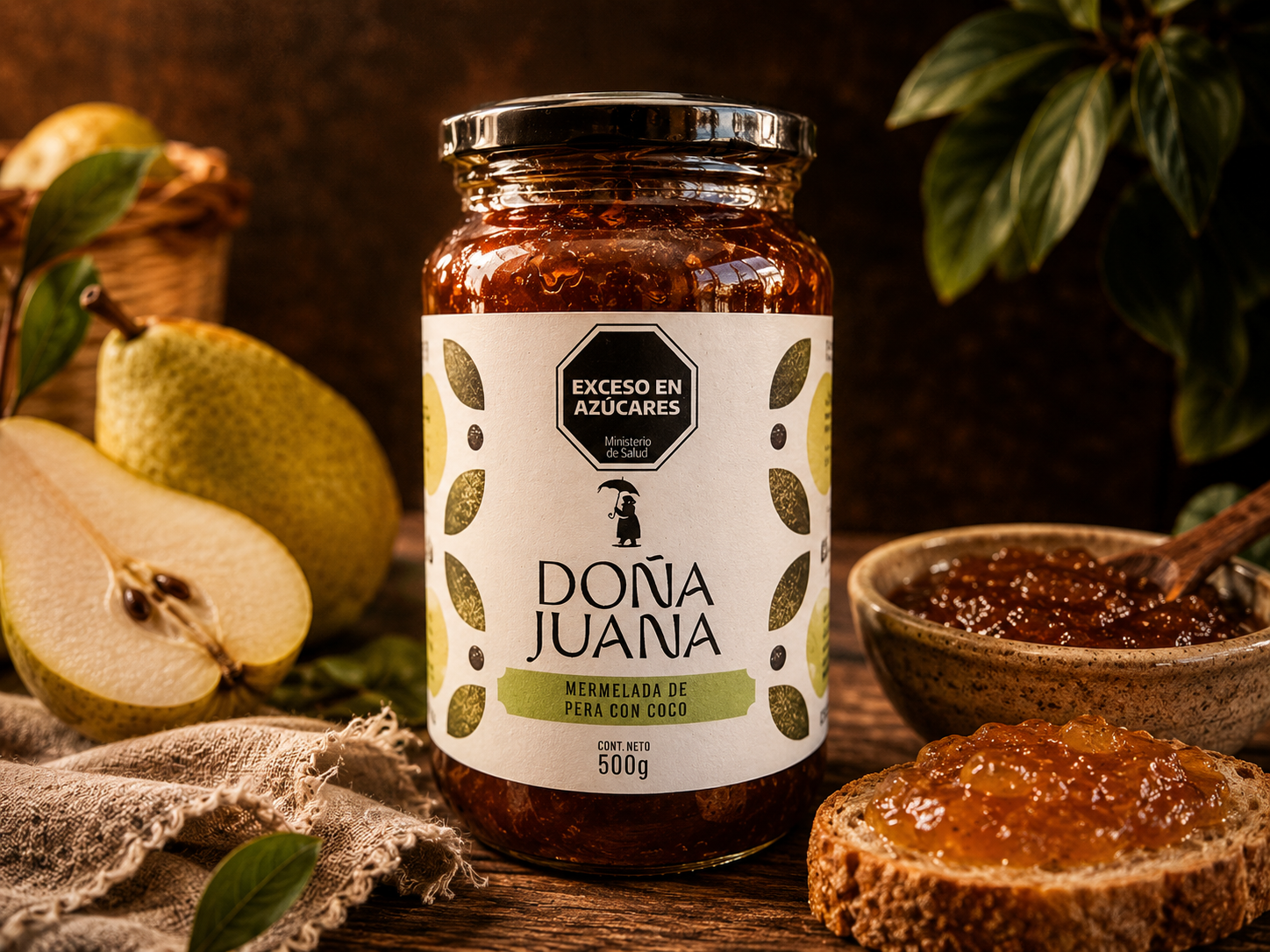 Mermelada de Pera c/ Coco