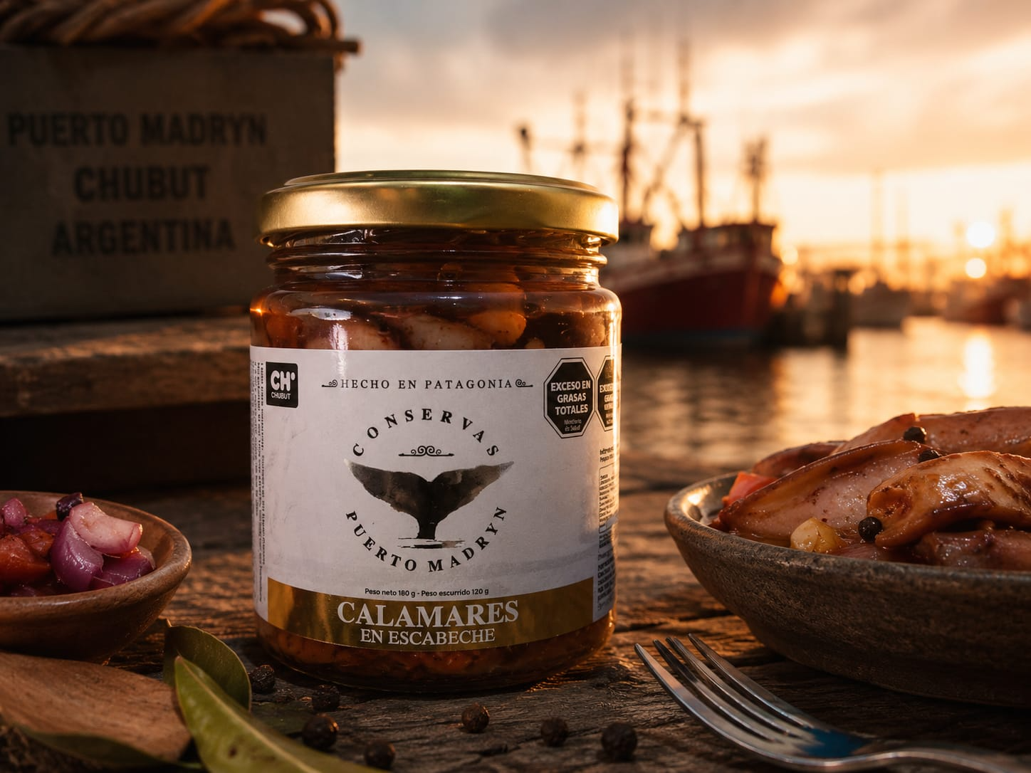 Calamares en Escabeche