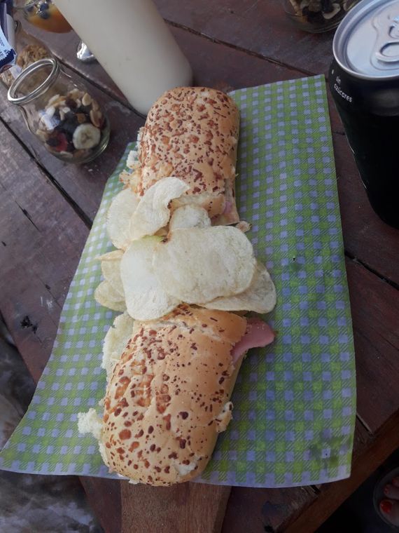 Hamburguesa con Panceta