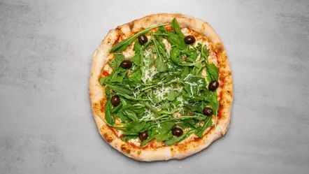 Individual Rúcula y Muzzarella