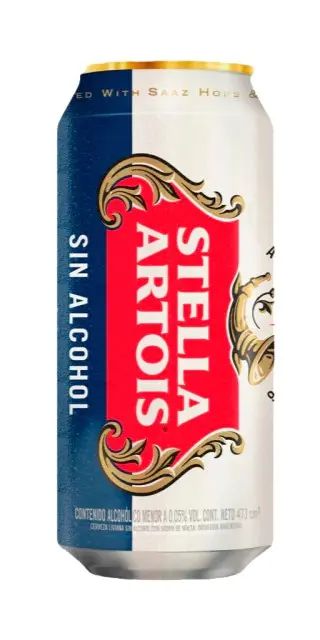 Stella Artois Sin Alcohol Lata 473cc