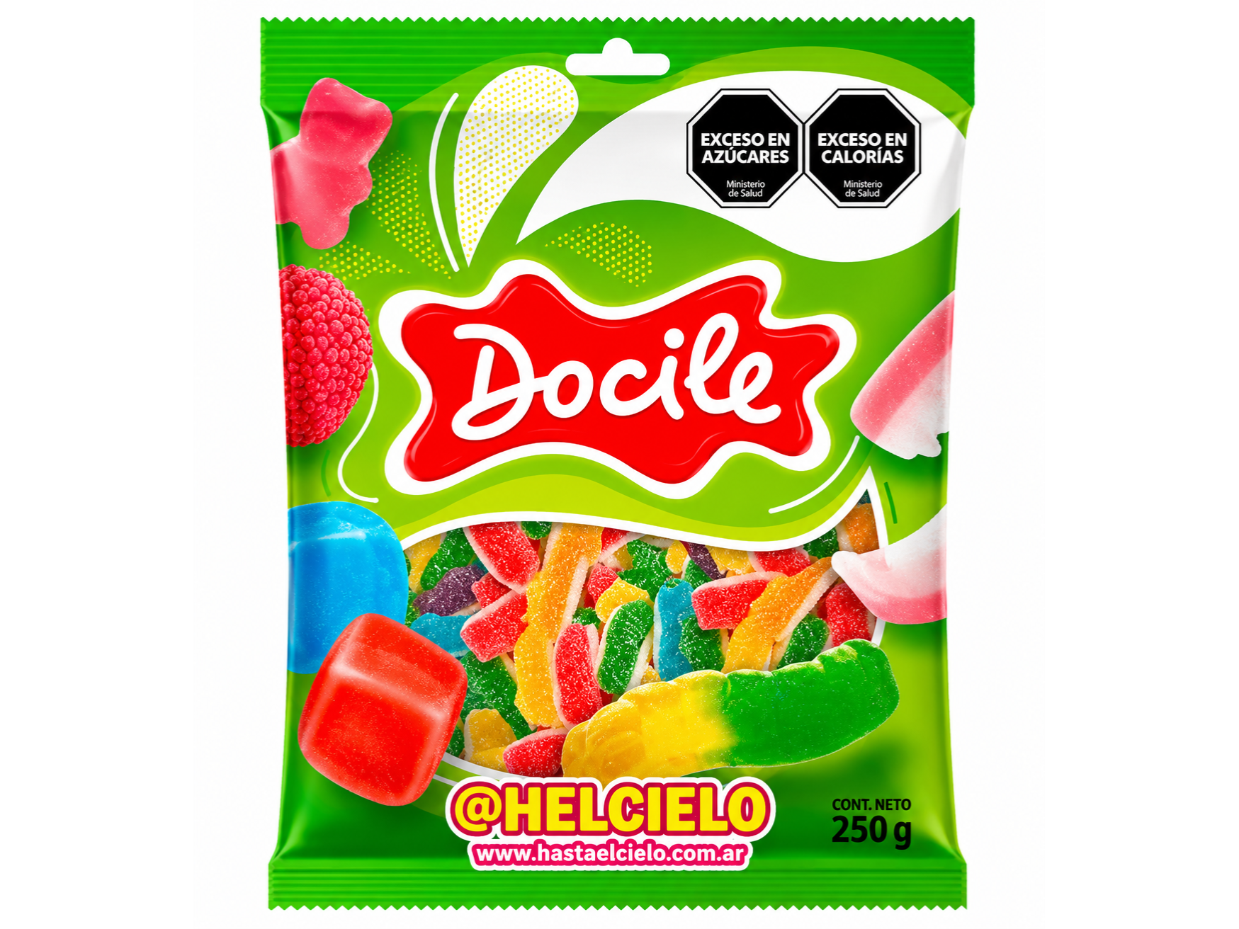 DOCILE ZAPATILLAS  X 250GR