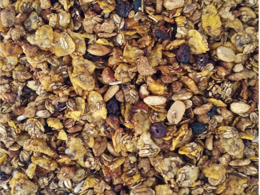 Granola proteíca