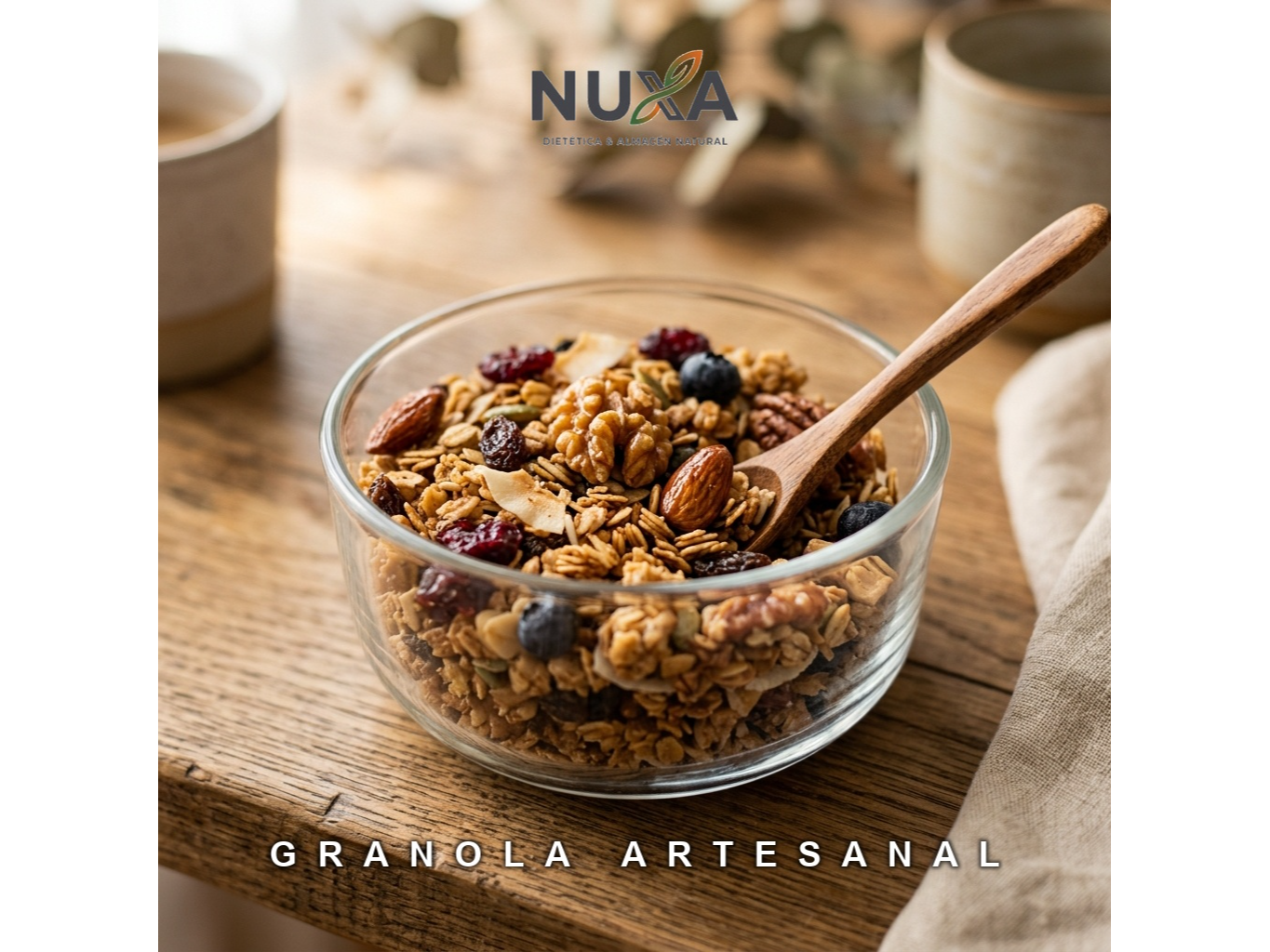 Granola Artesanal Tradicional x500g