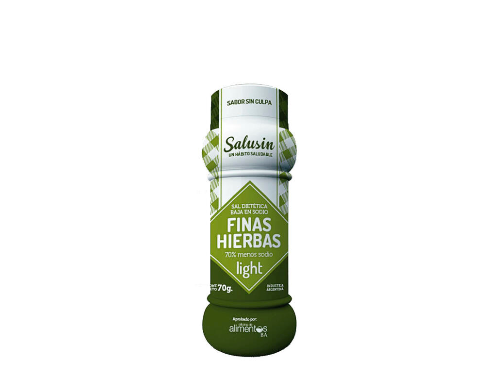Sal Diet Baja en Sodio Finas Hierbas x 70g - Dicomere