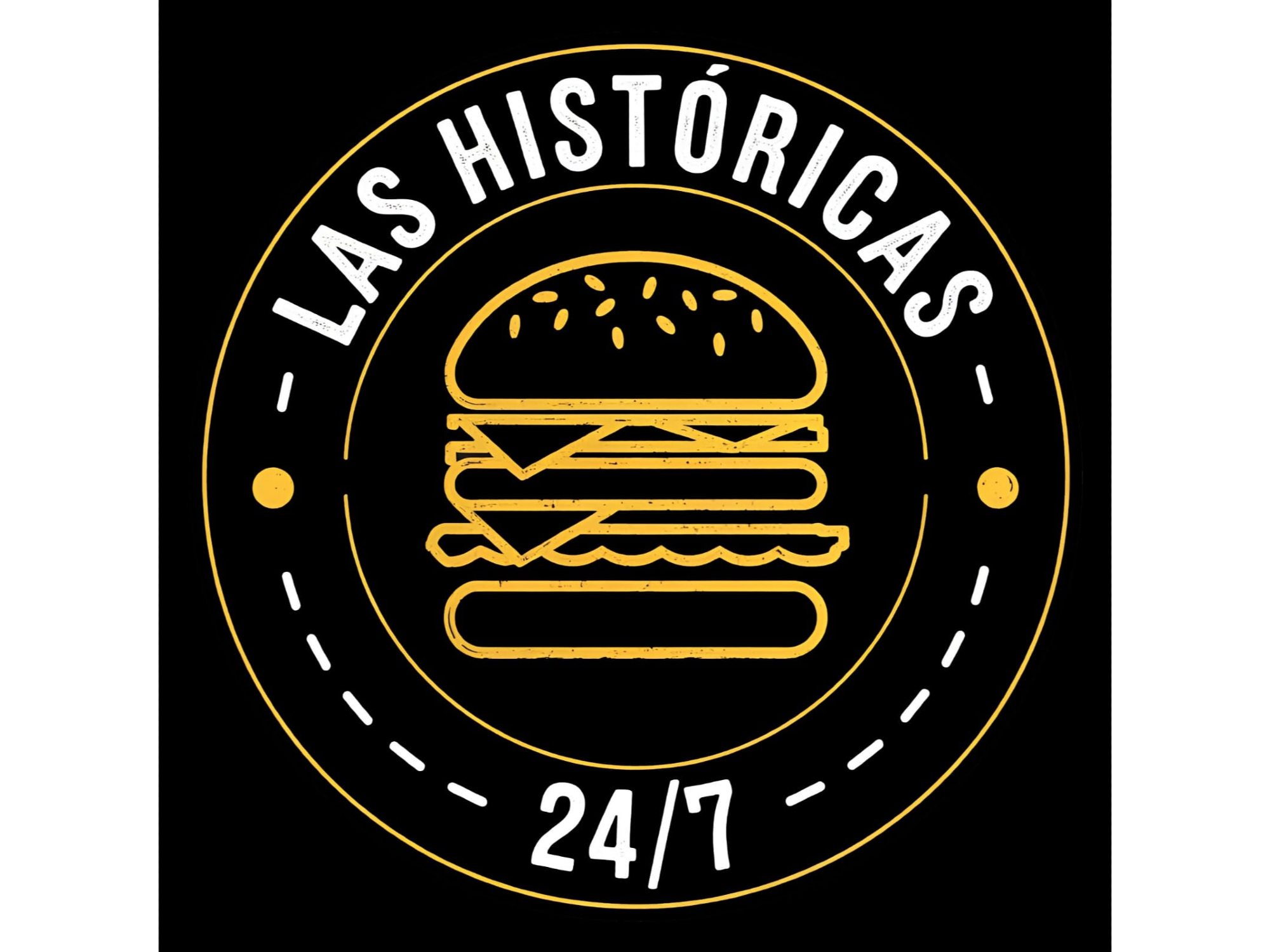 MEDIA PIZZA BURGER CON FRITAS