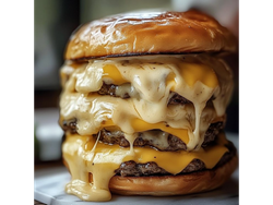 2 BURGER CHLOE CON FRITAS