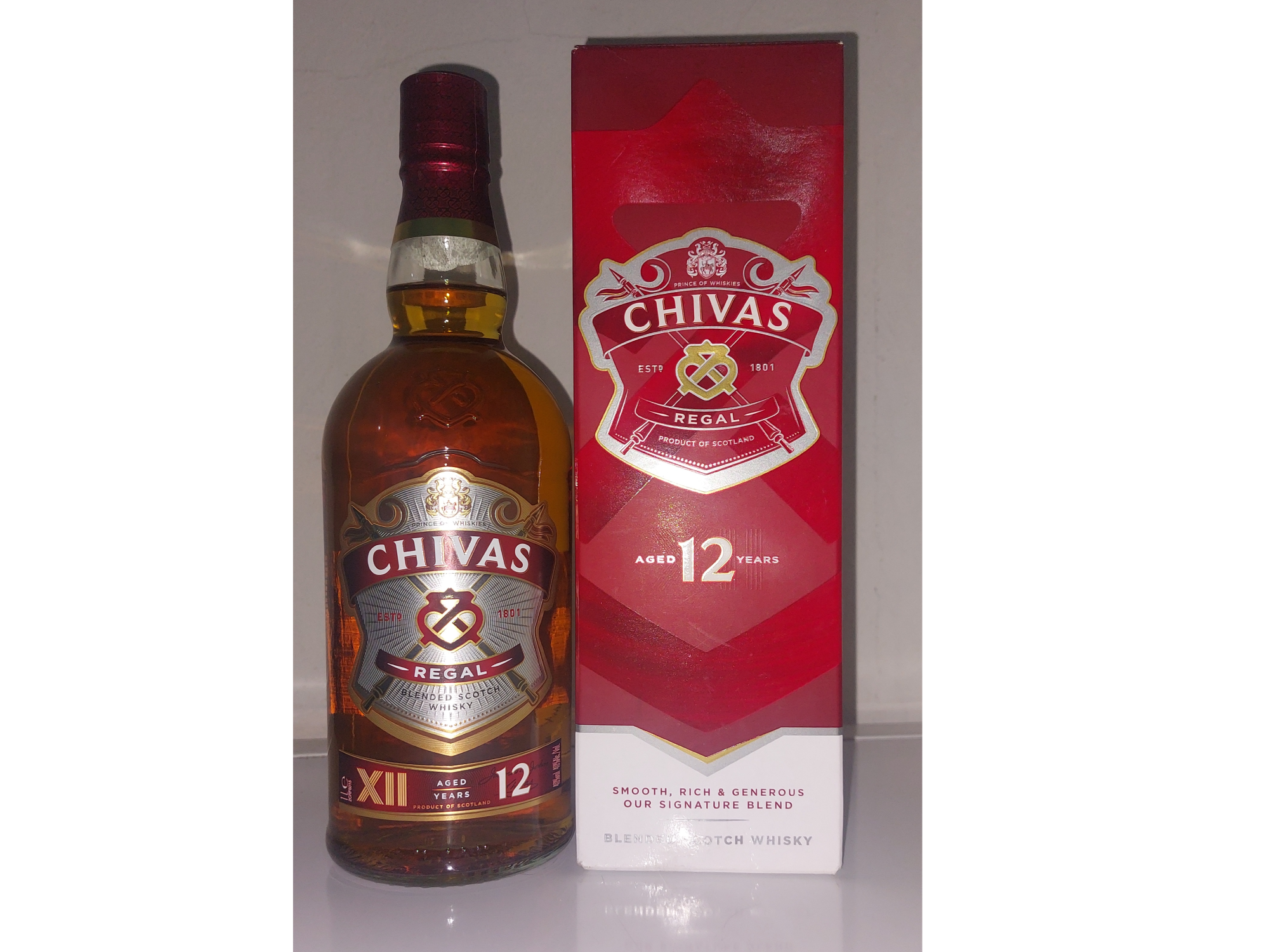 Chivas regal 12 años 1lit