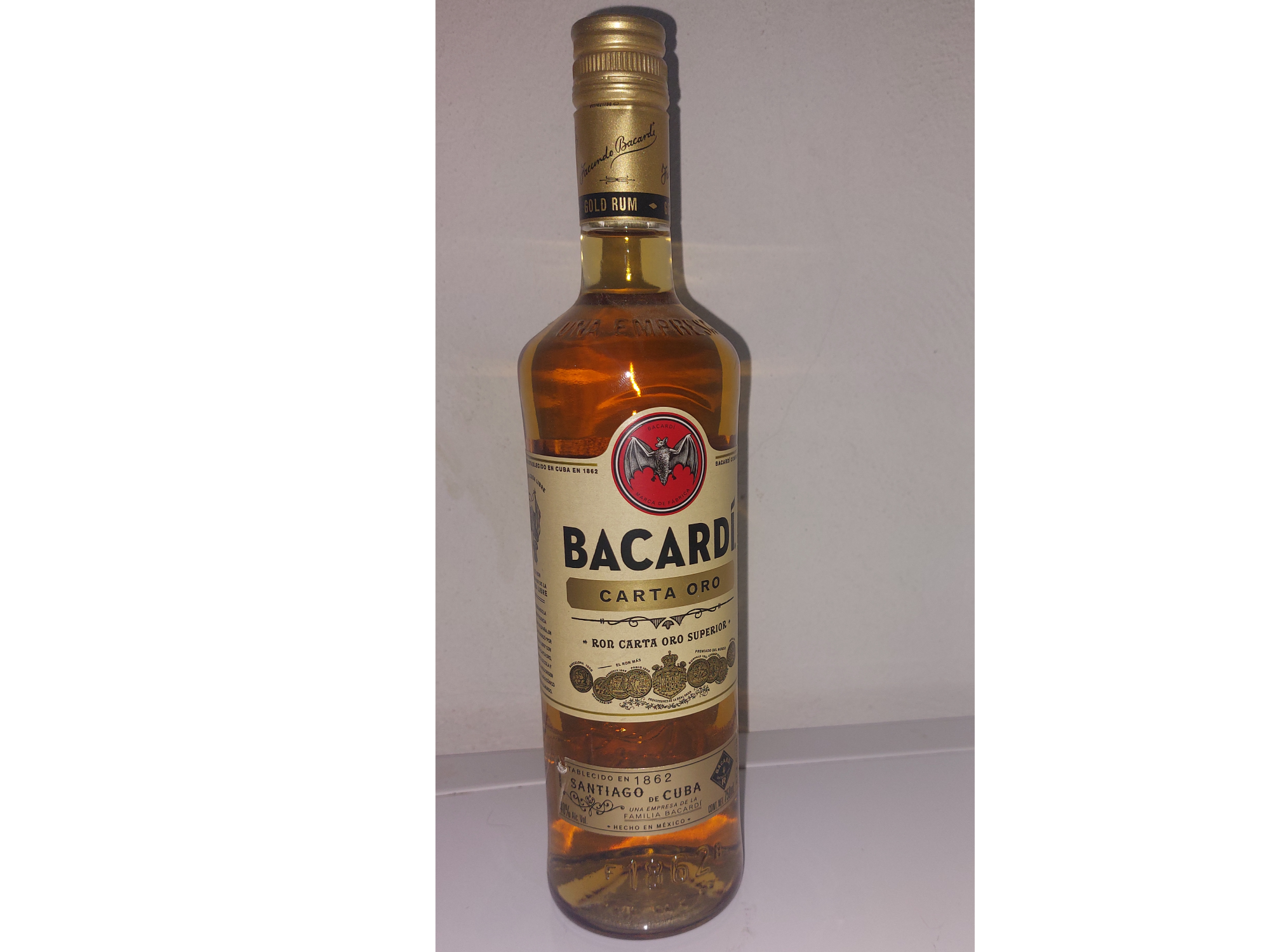 Ron bacardi carta oro