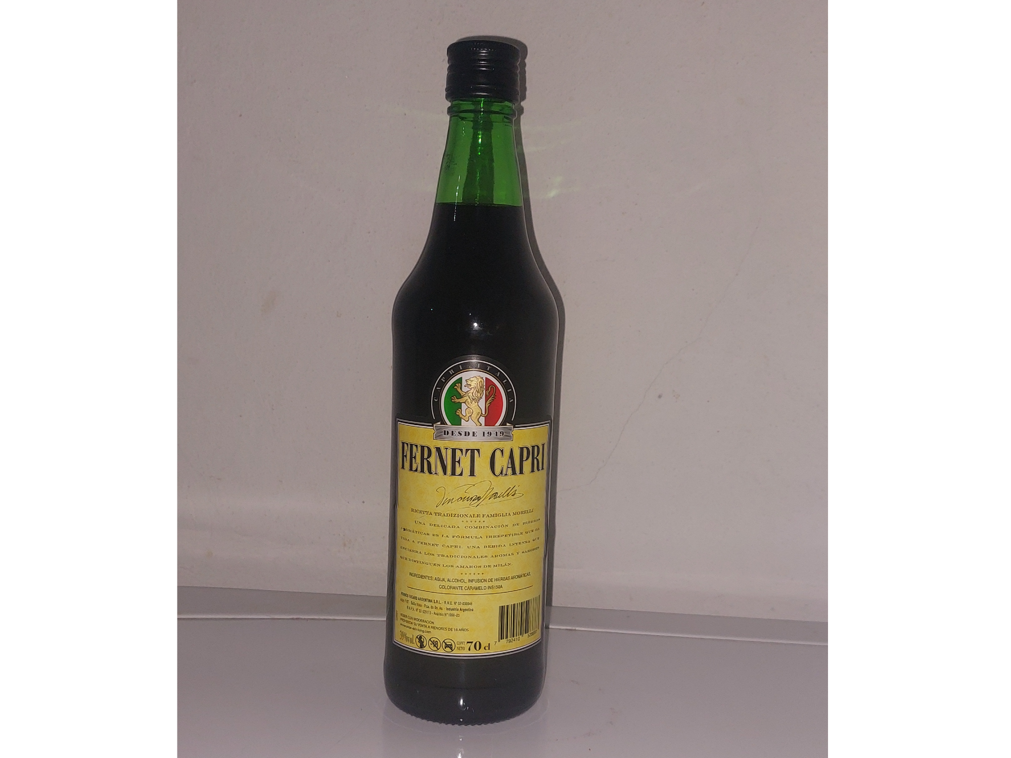 Fernet capri 750ml