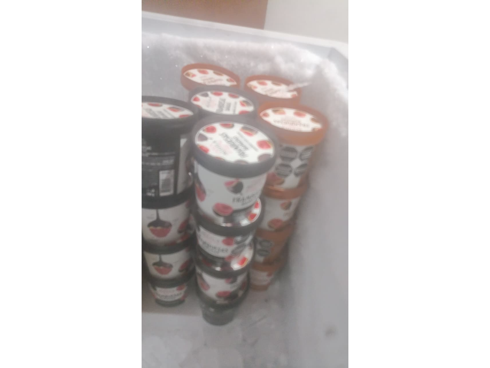 Helados y bombones helados