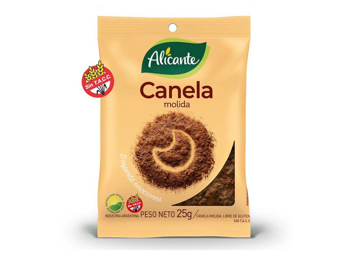 Canela molida Alicante x25gr