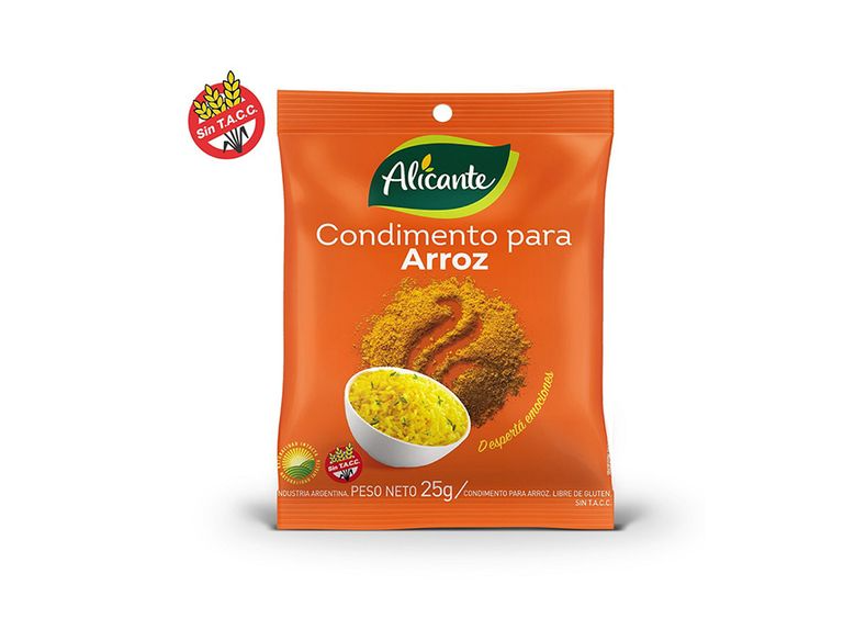 Condimento para arroz Alicante 25gr