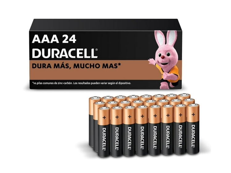 Pillas Duracell AAA