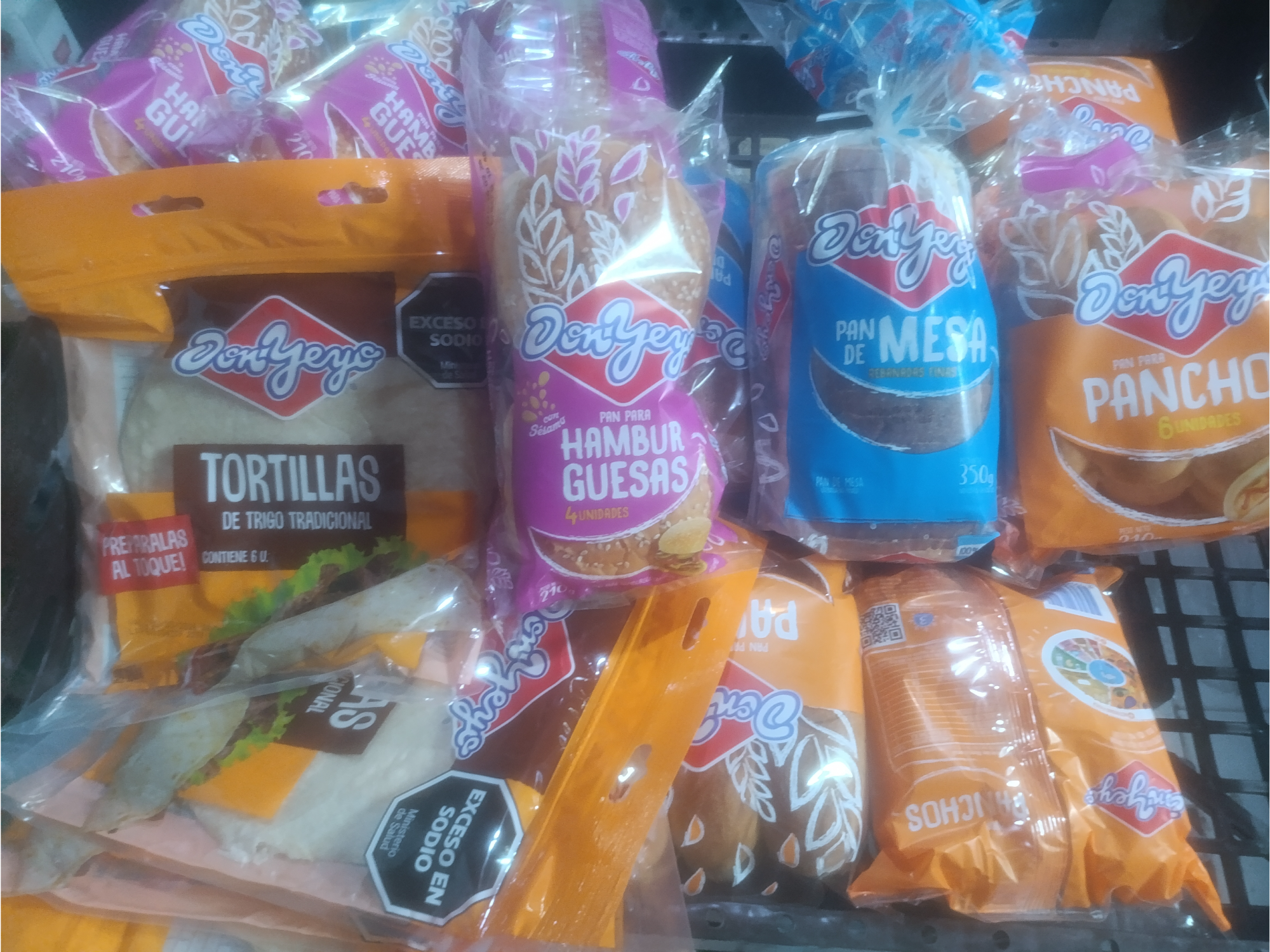 Panificados/Pizzas congeladas