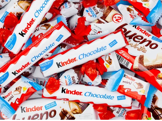 Chocolates Kinder/Ferrero/Nutella