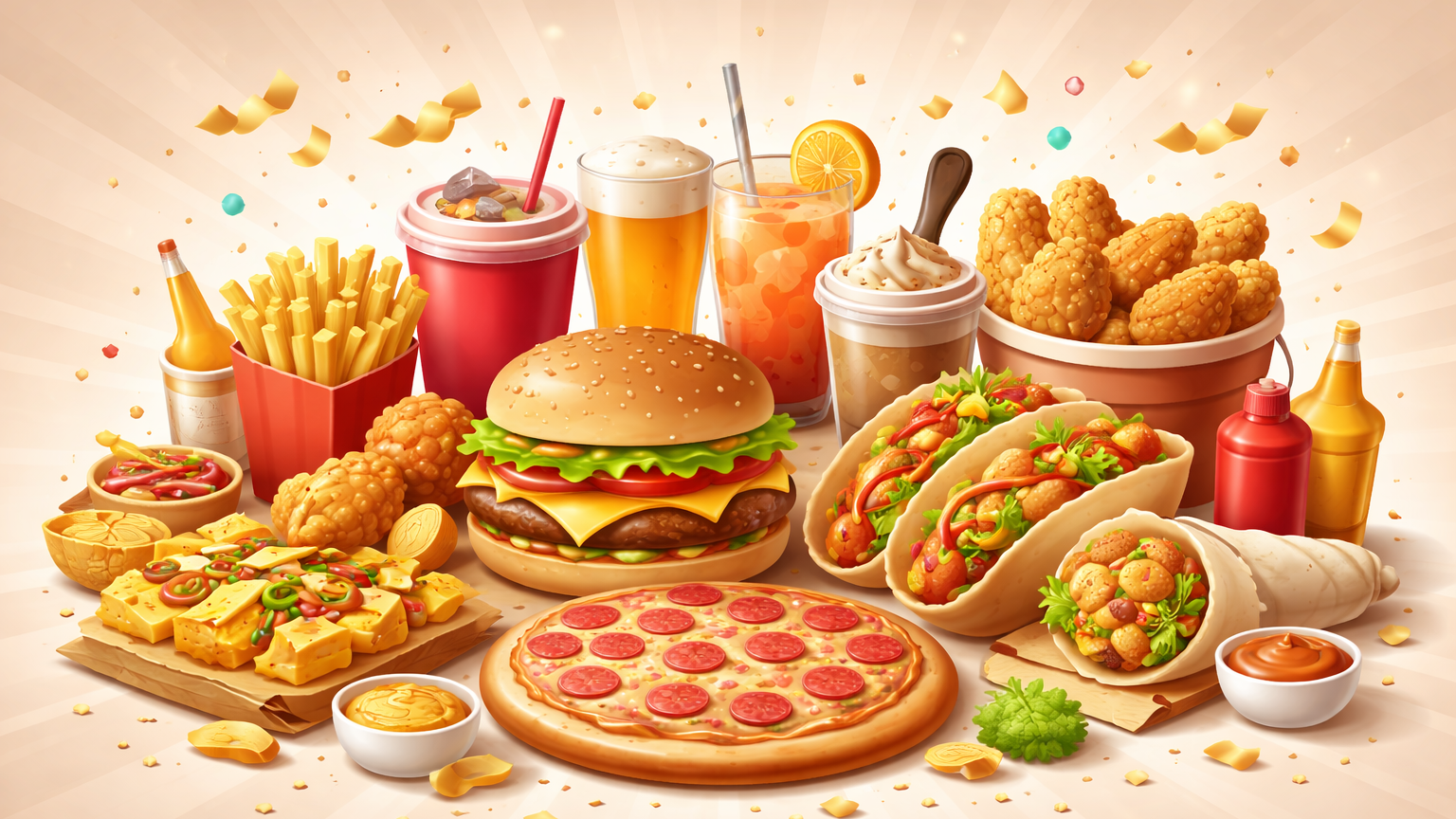 COMIDAS  Y BEBIDAS AL PASO