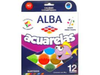 Acuarela Alba en Caja x 12 c/Pincel oferta ***