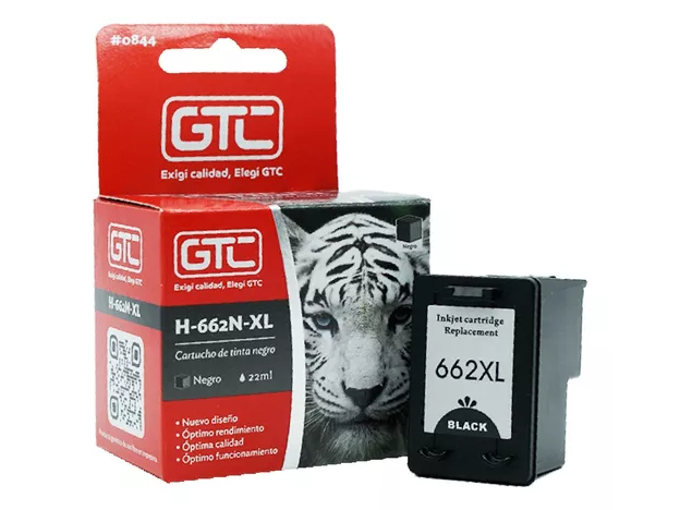 Cartucho GTC 662 XL Negro oferta