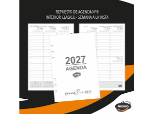 Rep. Agenda Rideo Nº8  Semanal 4060/4230
