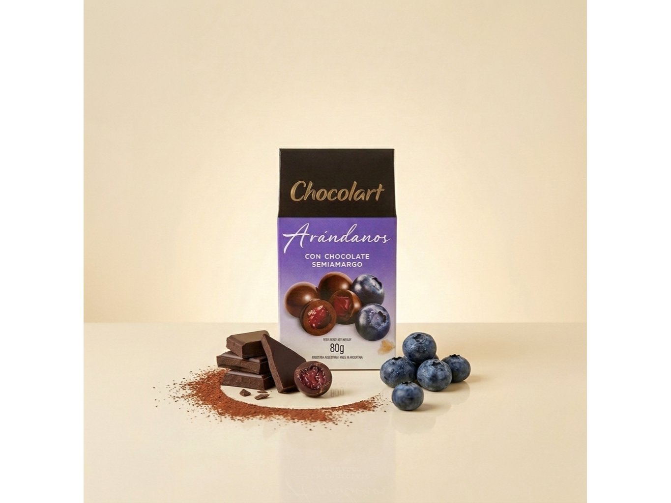 Arandanos con Chocolate