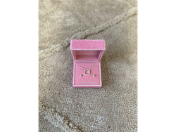 SET DE CADENA PLATEADA CON DIJE CIRCULO + ARITOS