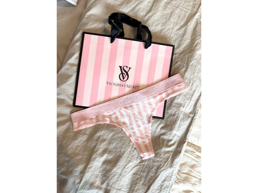 VICTORIAS SECRET Panty Cotton Thong Rosa