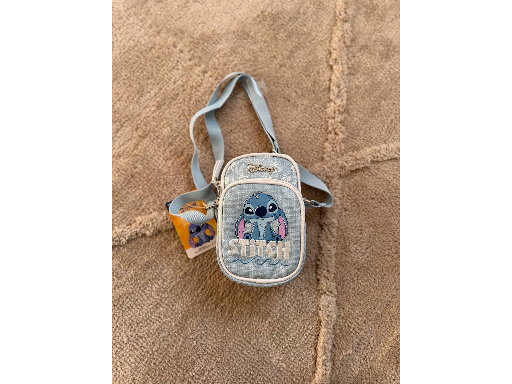 Crossbag P/Celular Disney Stitch Blue