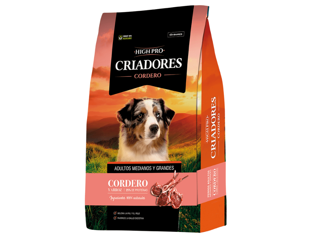 High Pro Criadores Cordero x 20kg