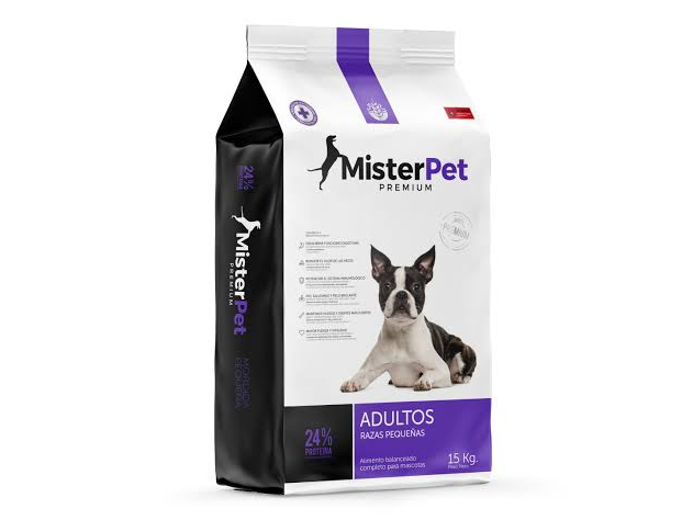 Mister Pet Adulto Raza Pequeña x 15kg