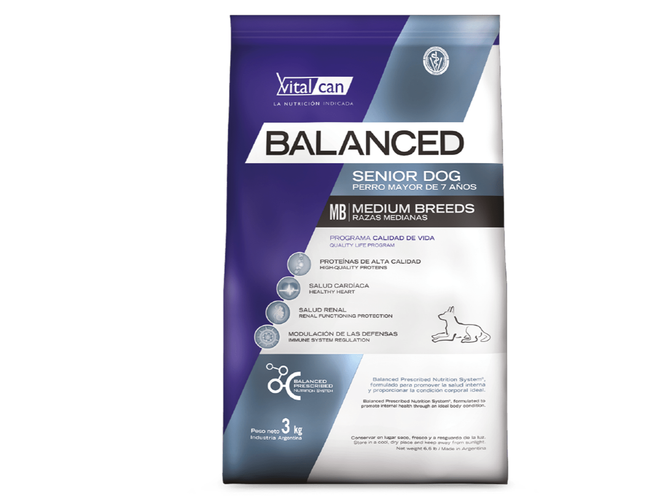 Balanced Senior Medium Breeds x 12kg