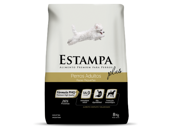 Estampa Pus Adulto Raza Pequeña x 15kg