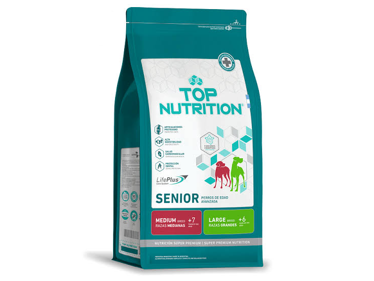 Top Nutrition Senior M&L Breed x 15kg