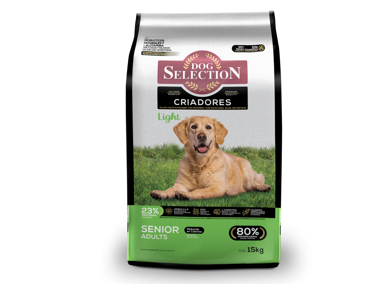 Dog Selección Criadores Senior/Light x 15kg