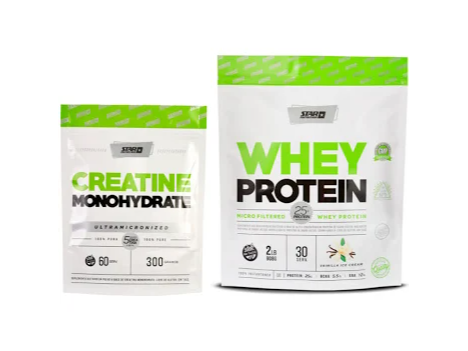creatina 300g s+ proteina 2lb star