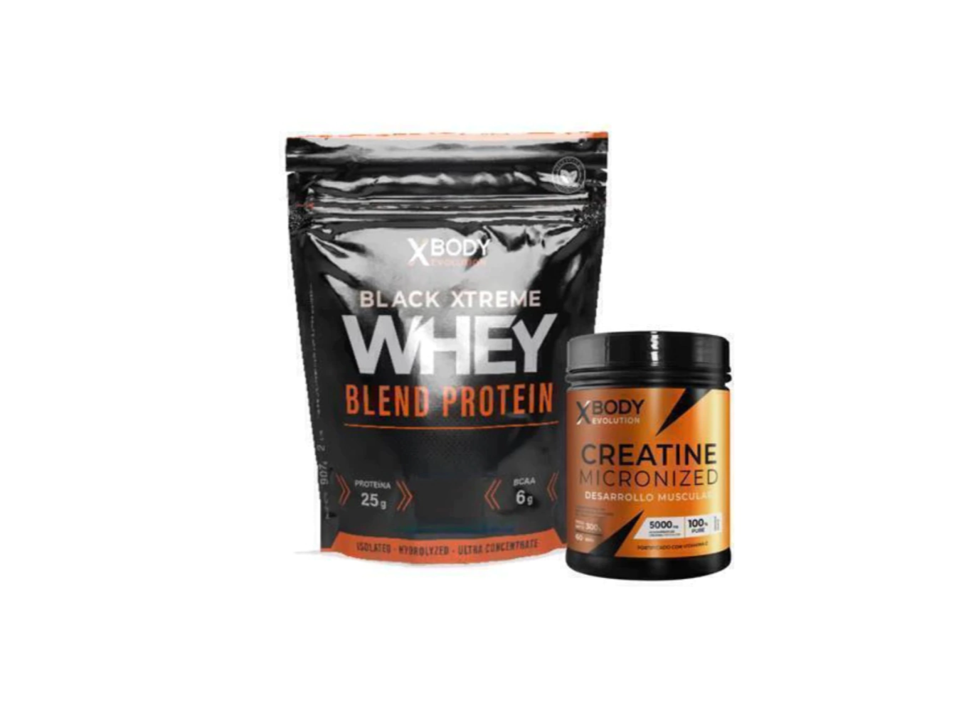 creatina xbody+ blend proteina xbody