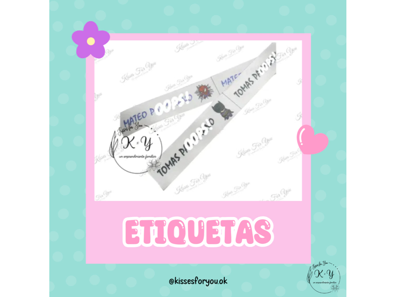 Etiquetas para ropa personalizadas ! (se cosen) (Copia)