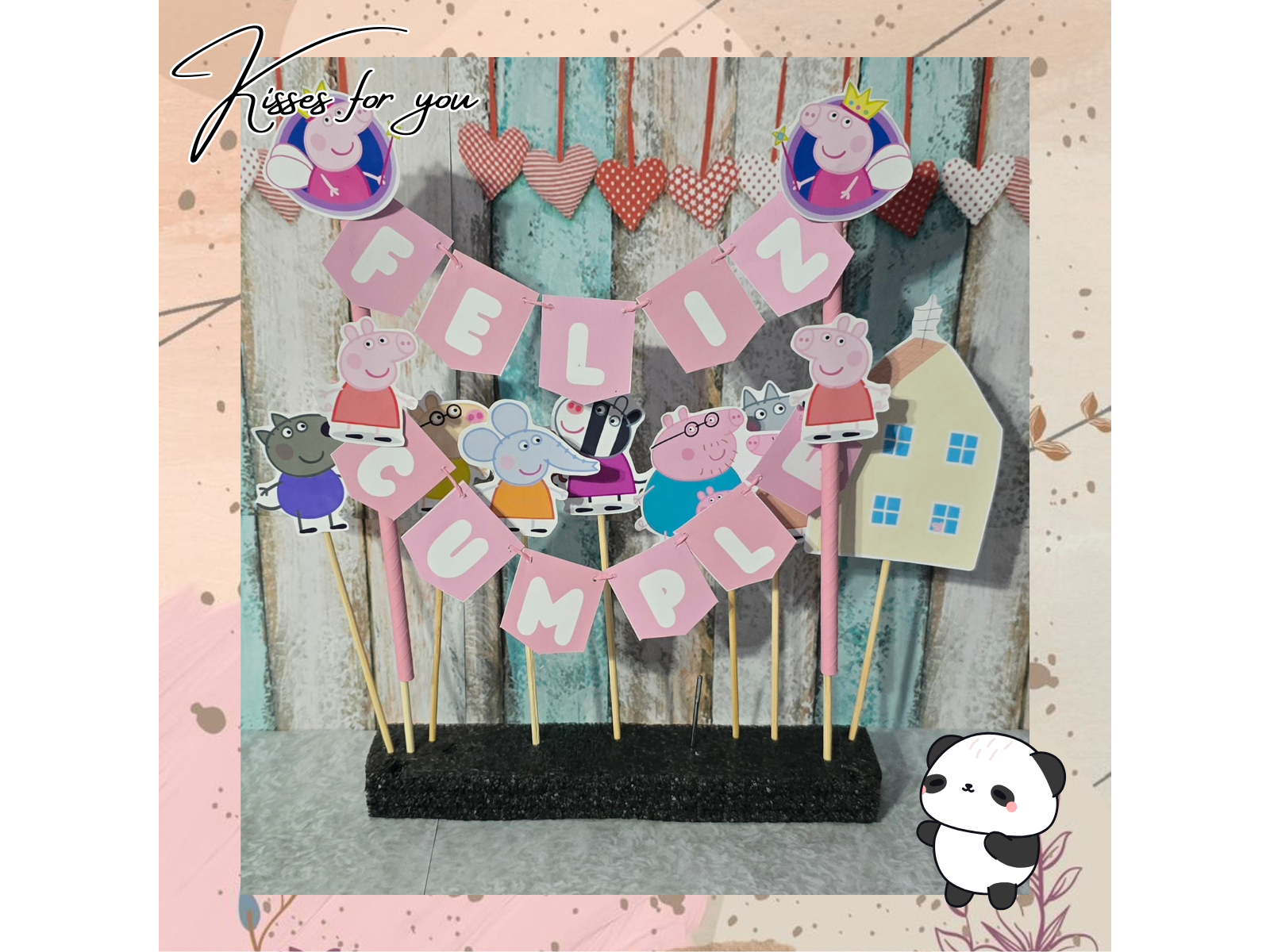 Topper banderin con figuras (Copia)