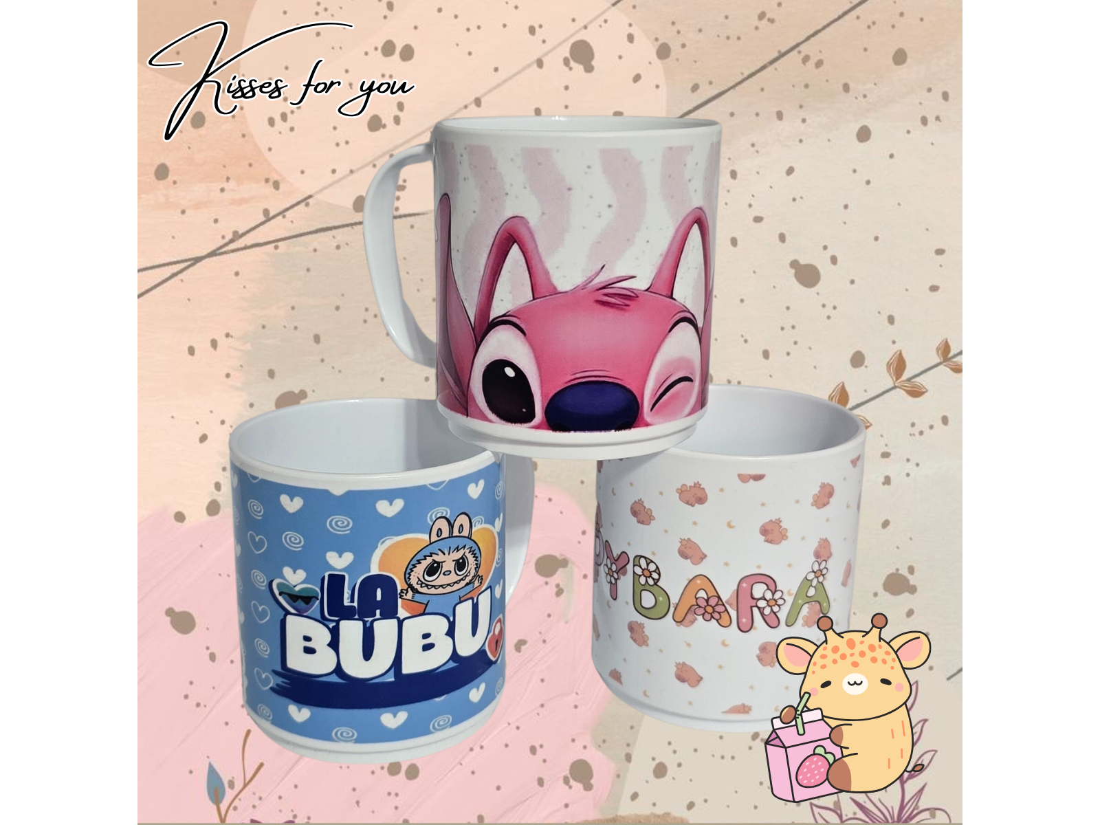 TAZA POLIMERO personalizada